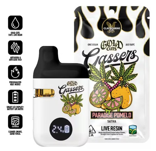 Paradise Pomelo (1g) - Gassers All-In-One Liquid Diamonds Vape
