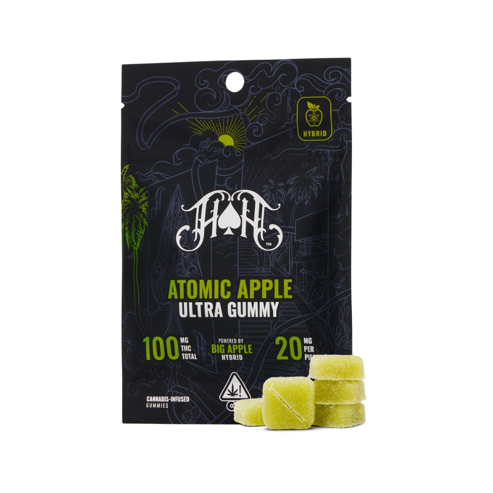 Atomic Apple | Hybrid - Ultra Pure Gummies - 100mg THC