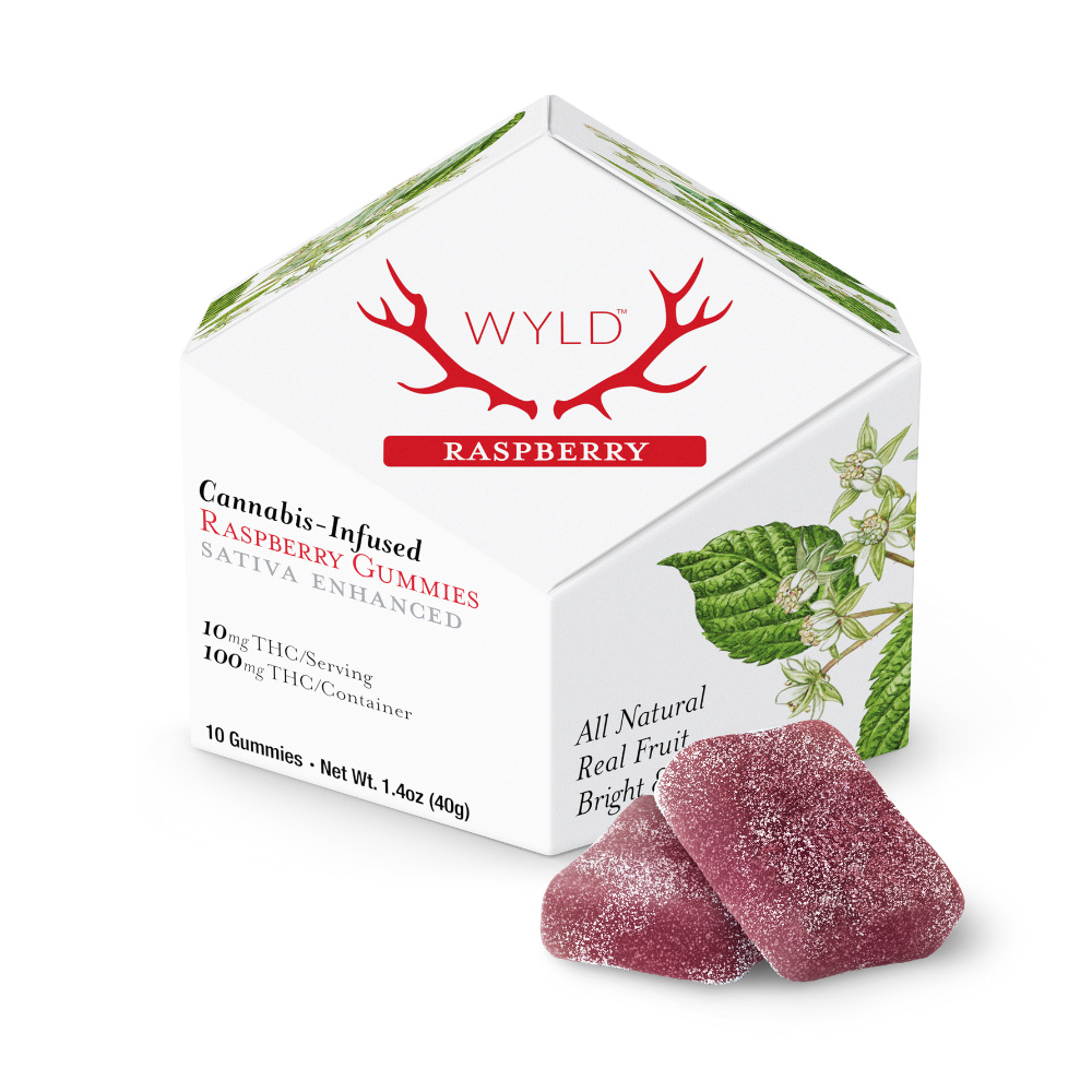 Raspberry Sativa Enhanced Gummies | IL