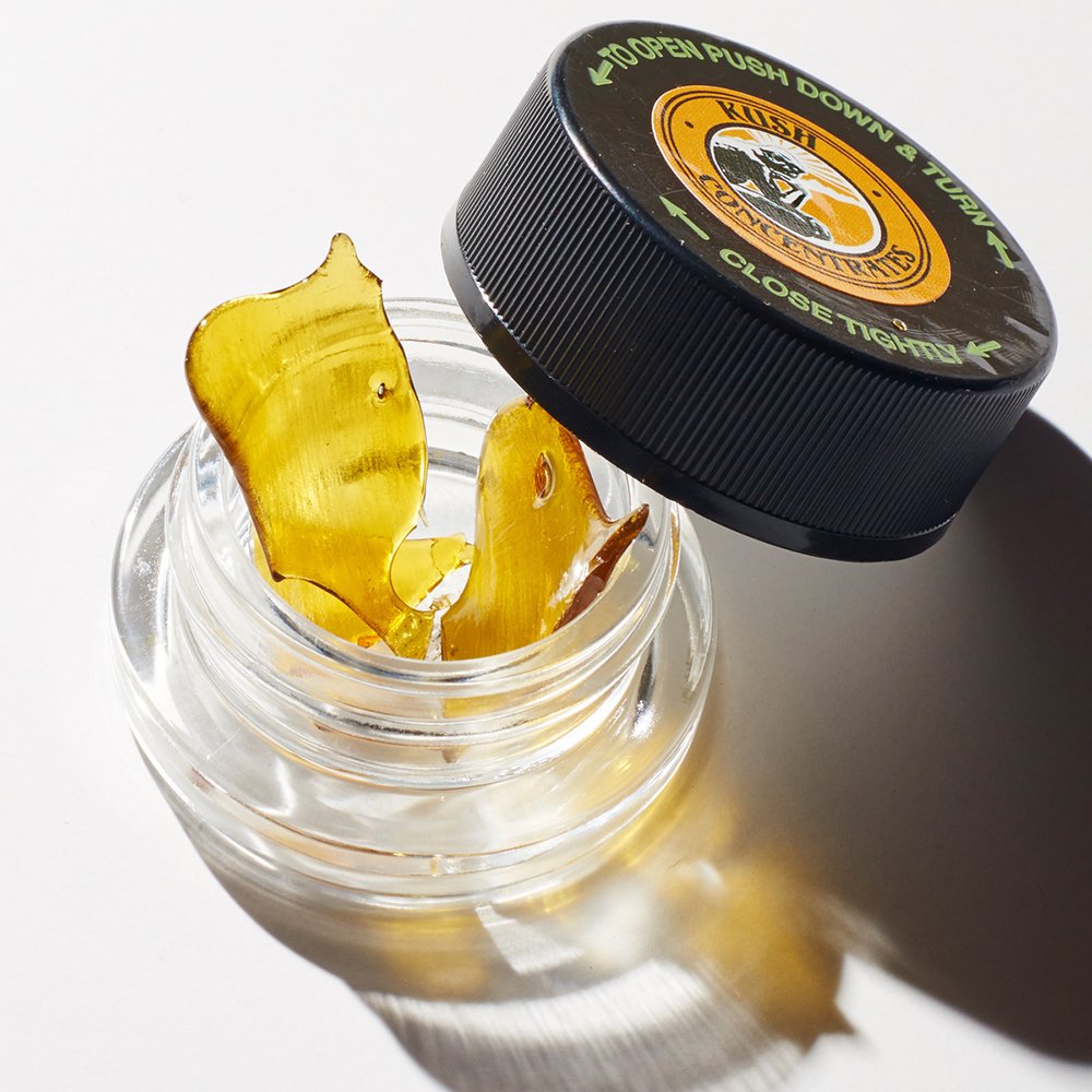 Banana MAC [4g] Kush Concentrates Shatter Slab Jane