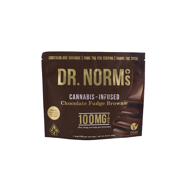Vegan Fudge Brownie (100mg) Vegan Fudge Brownie (100mg)
