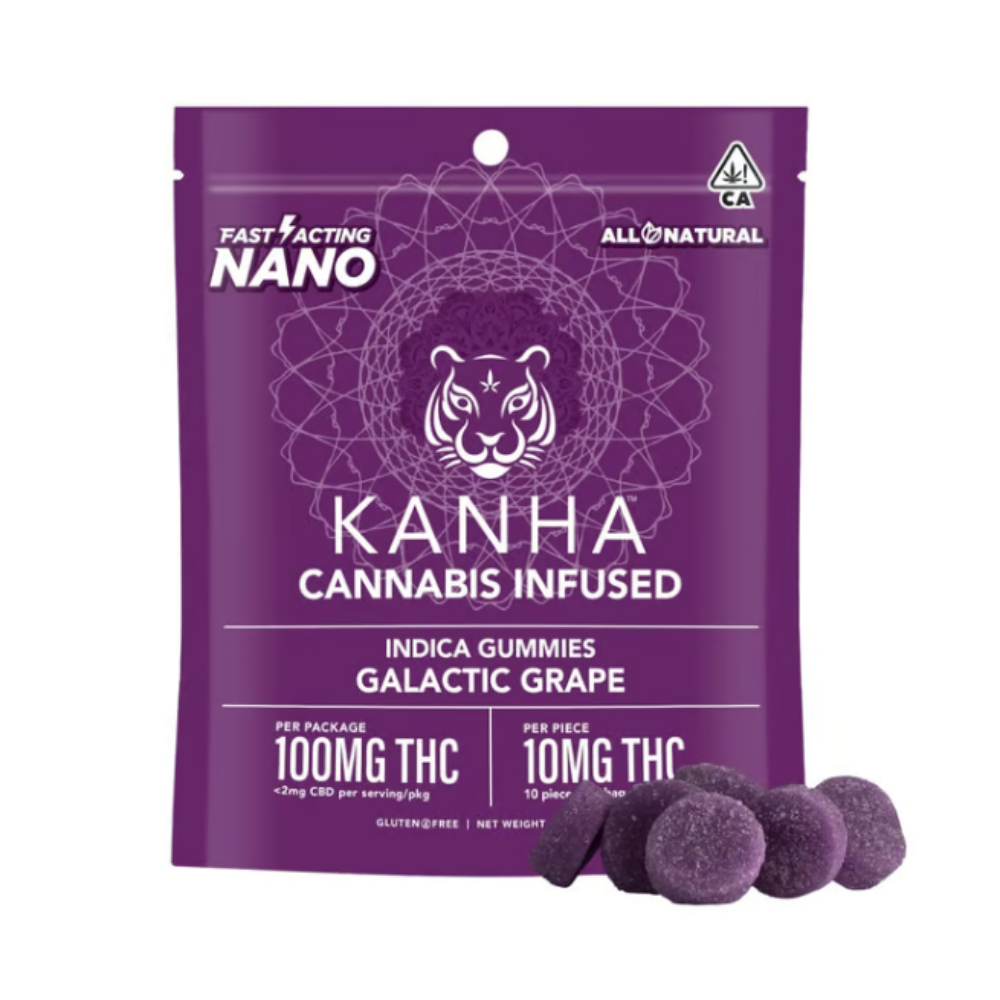 Galactic Grape - Indica [10pk] (100mg)
