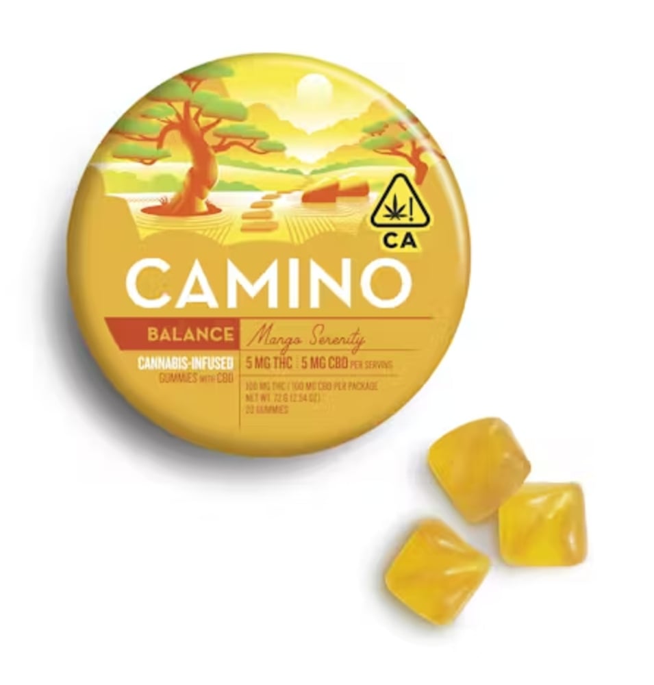 1:1 'Balance' Mango Serenity [20pk] (100mg CBD/100mg THC)