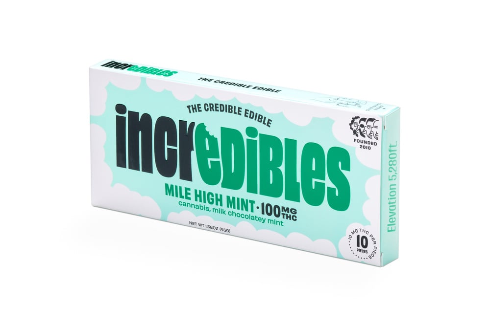 Mile High Mint Bar [10pk] (100mg)