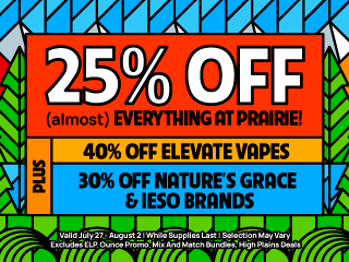 Prairie Cannabis - Chicago South Loop Marketing Banner