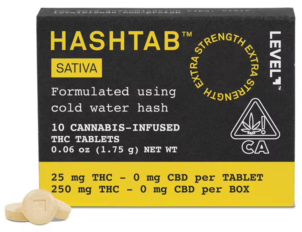 HASHTAB Sativa [10pk] (250mg)