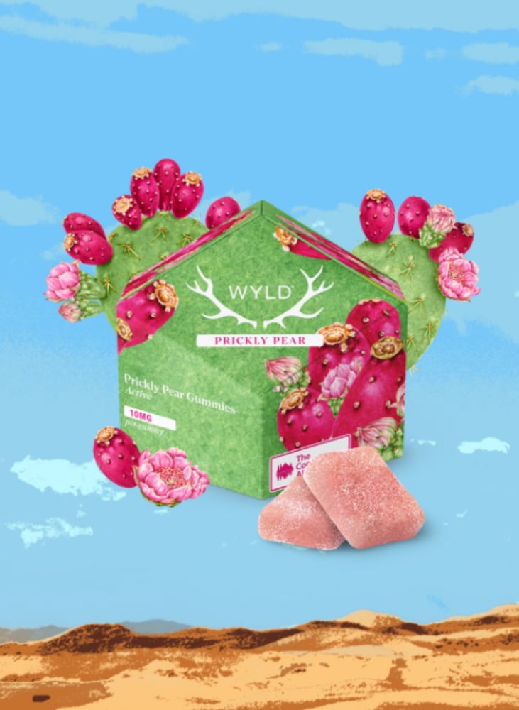 Prickly Pear Sativa Enhanced Gummies | 100mg | LIMITED TIME!