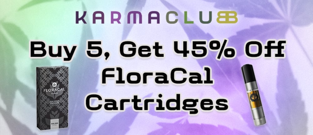 FloraCal Cartridges: Buy 5, Get 45% Off special