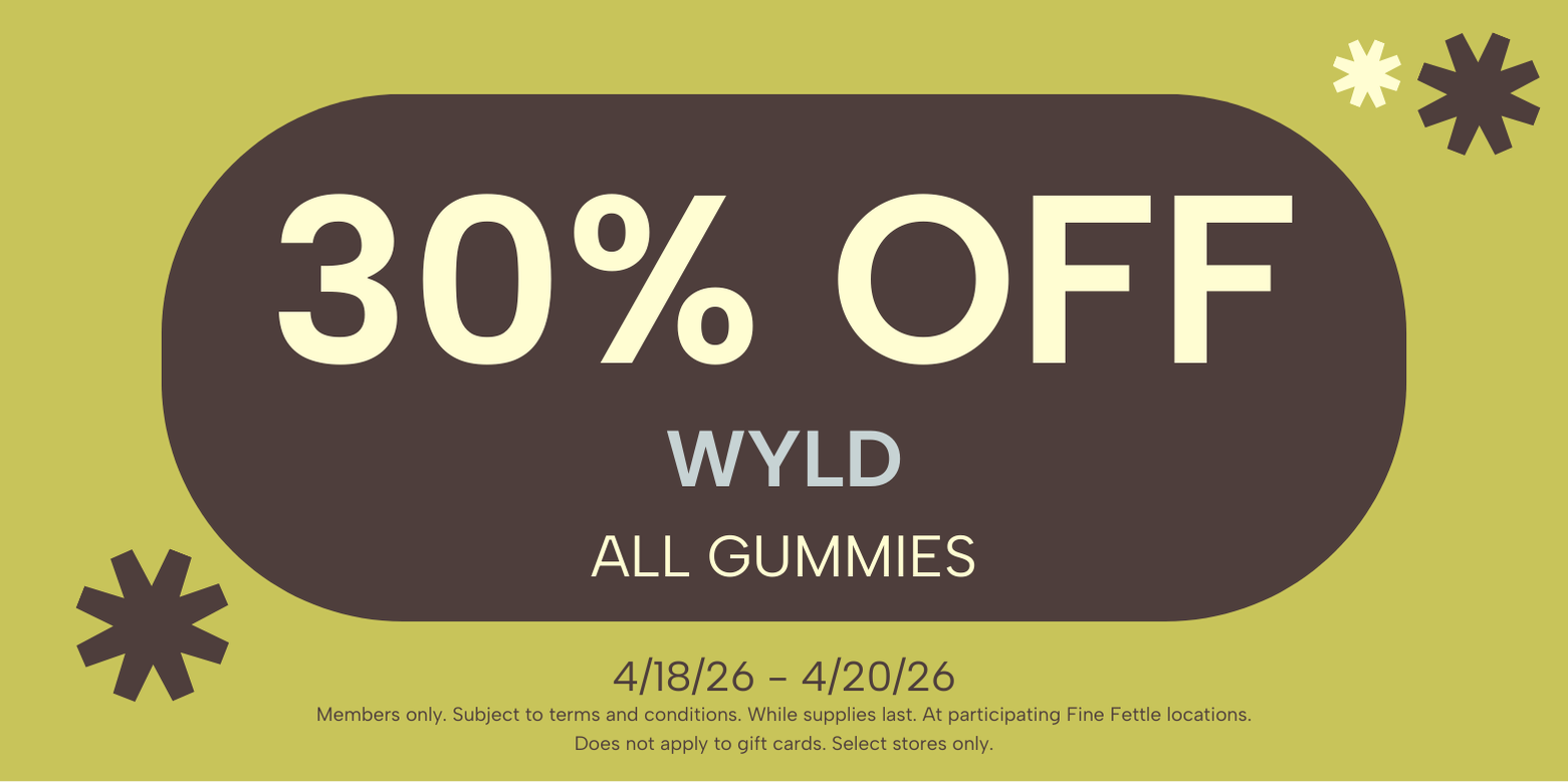 WYLD | 30% Off special