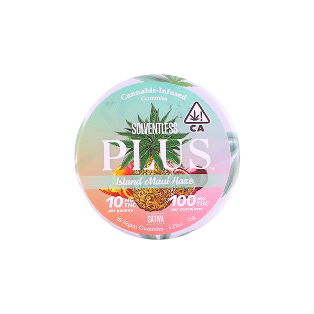 Island Maui Haze Sativa Solventless [10pk] (100mg THC)