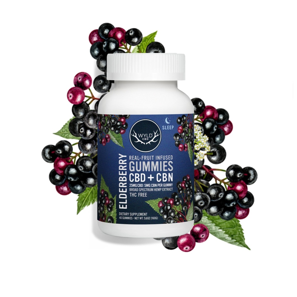 Hemp Derived CBN CBN Elderberry