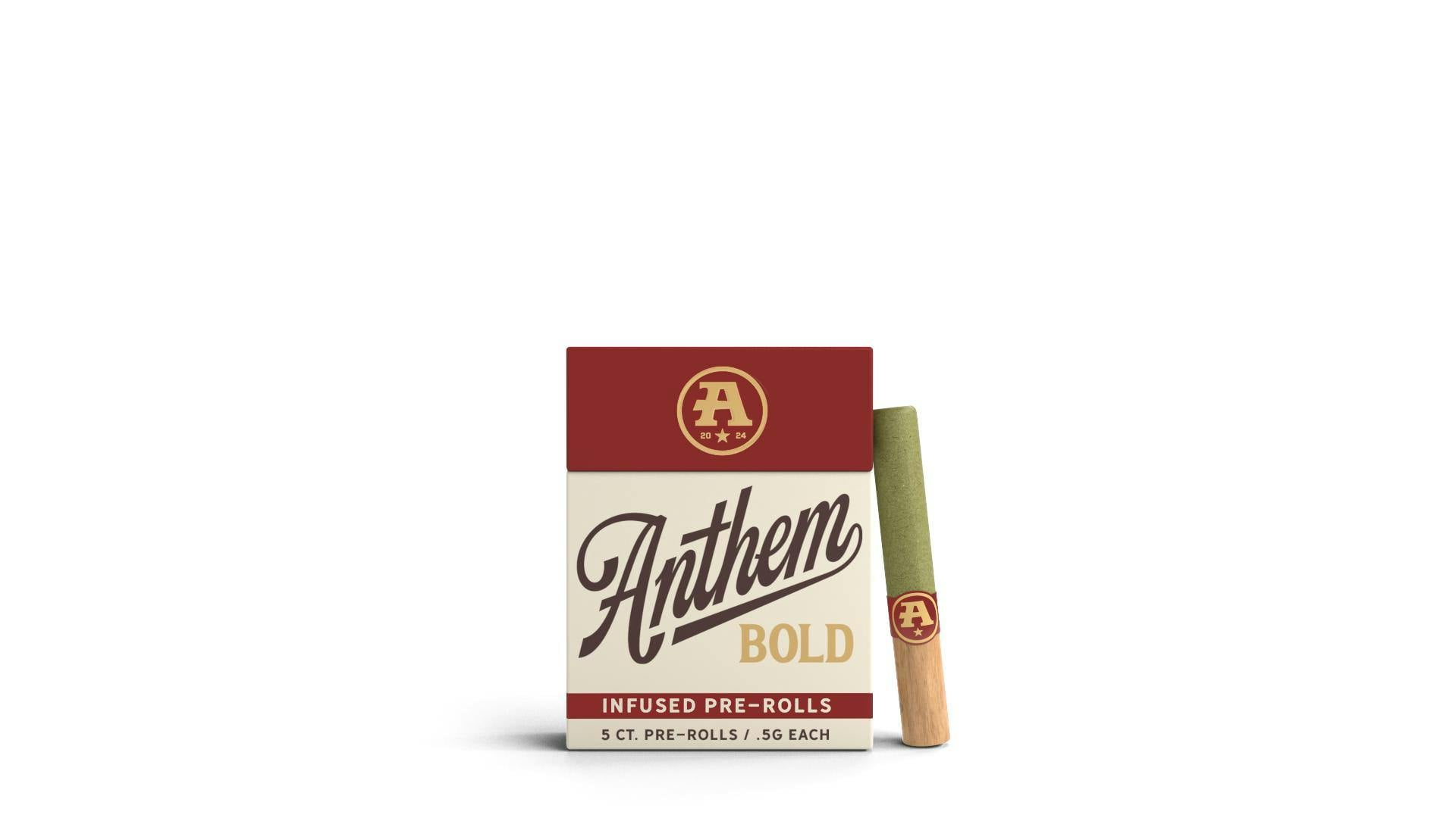 Anthem Bold | Pre-Roll 2.25G 5-Pack | Northern Lights