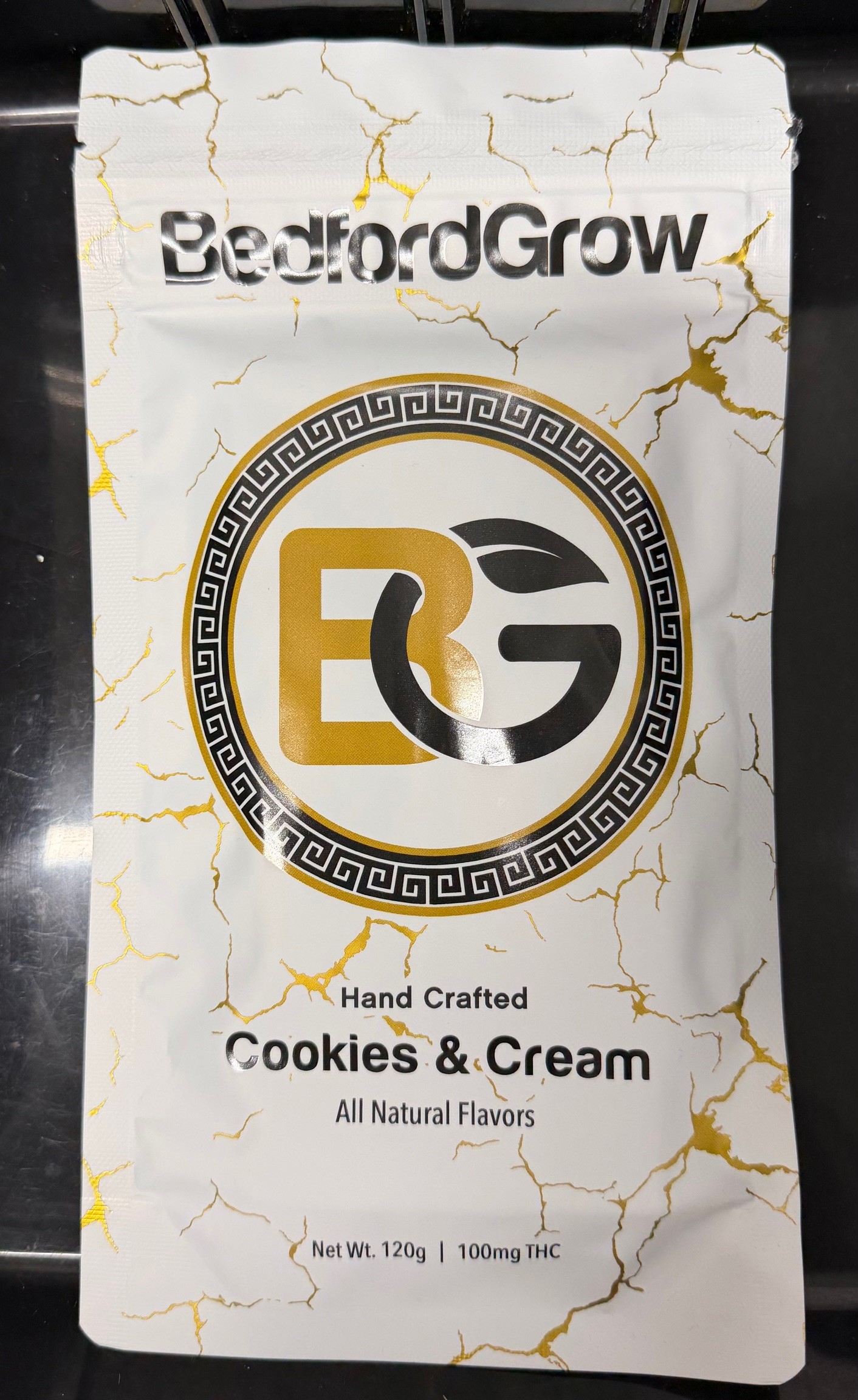 Spiced Cookies and Cream Bar
