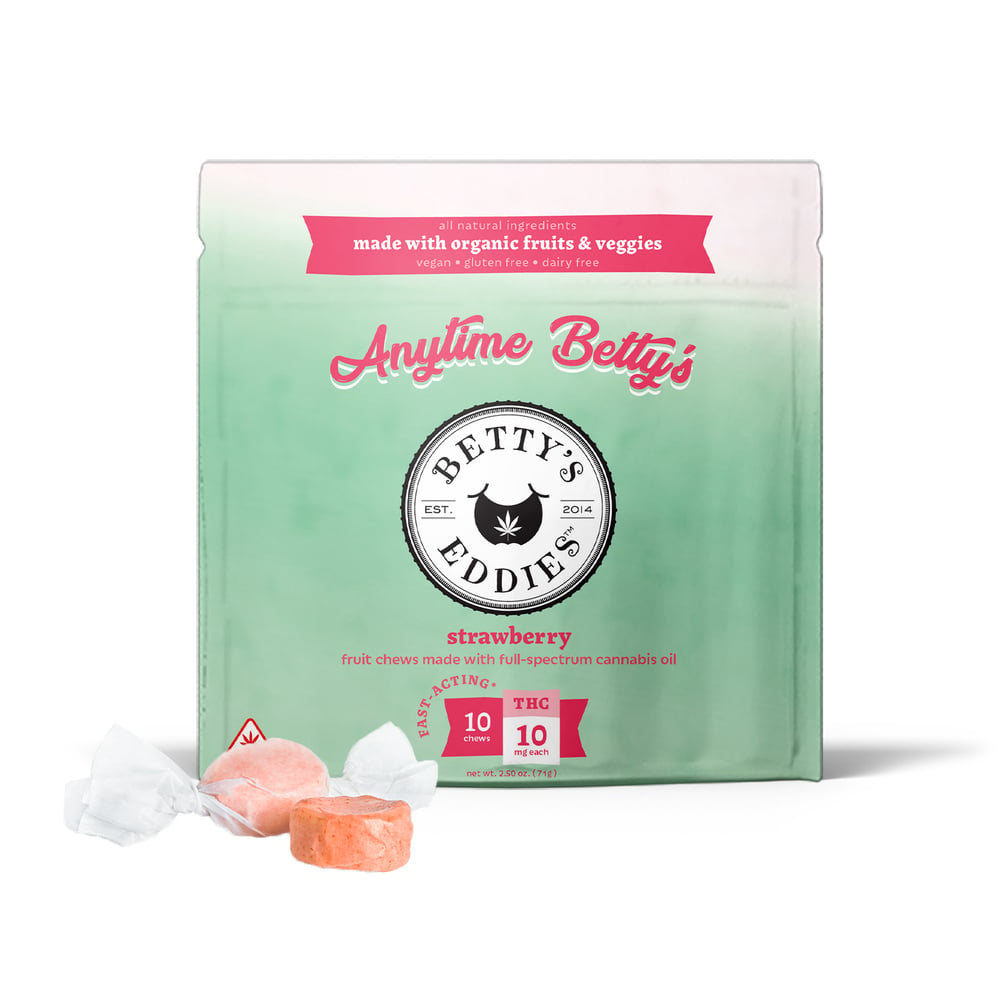 Anytime Betty's - Strawberry [10pk] (100mg THC)