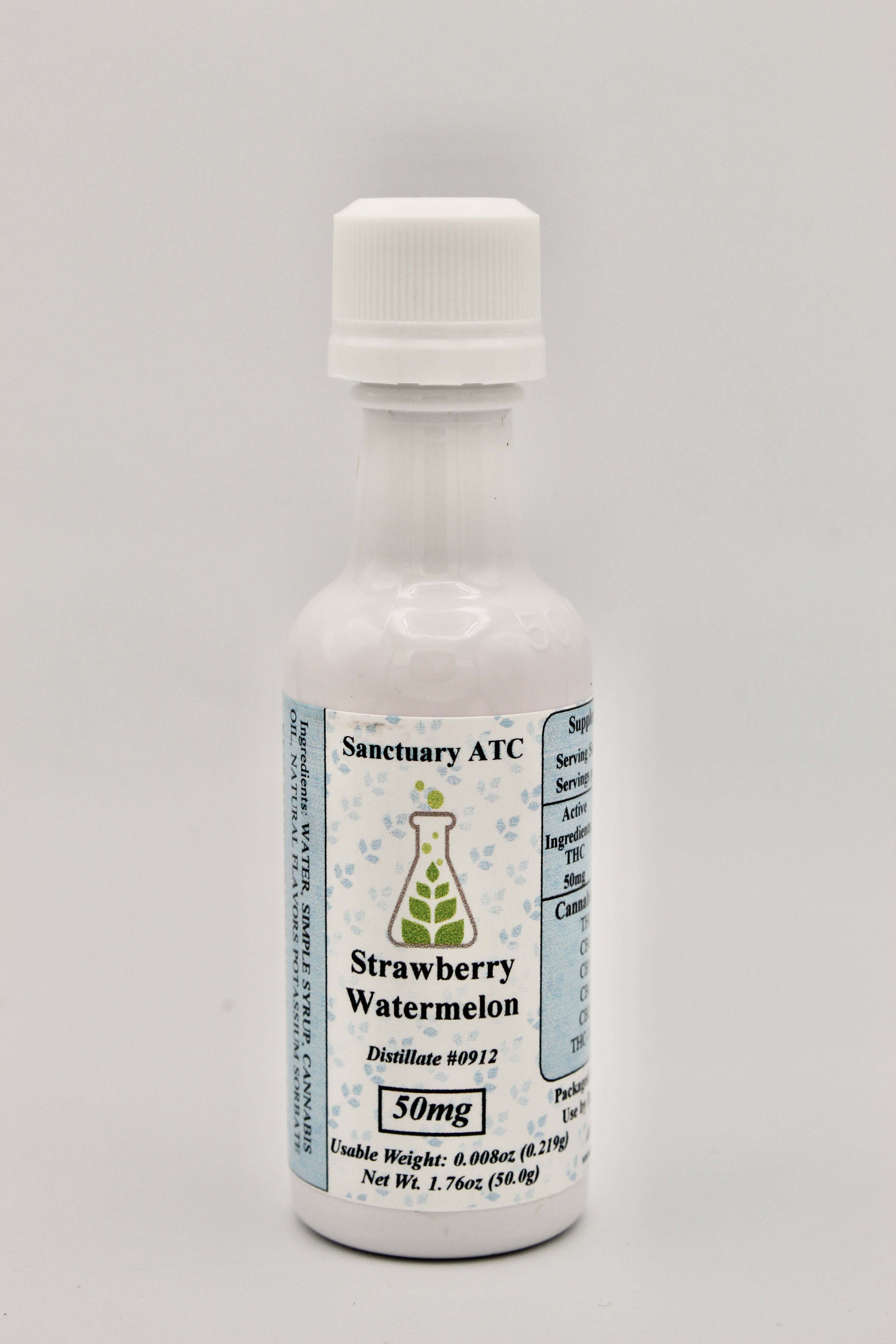 50mg Distillate #0722 Infused Beverage - Strawberry Watermelon