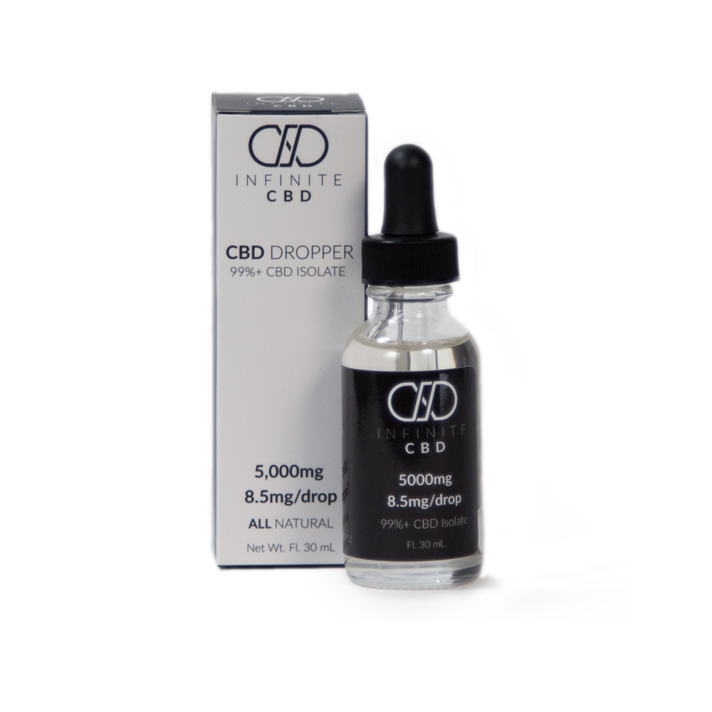 CBD Isolate (2500mg) Infinite CBD Isolate Dropper Jane