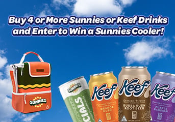 Buy 4 or More Sunnies by July 23rd and Enter To Win a Sunnies Branded Kanga Cooler!