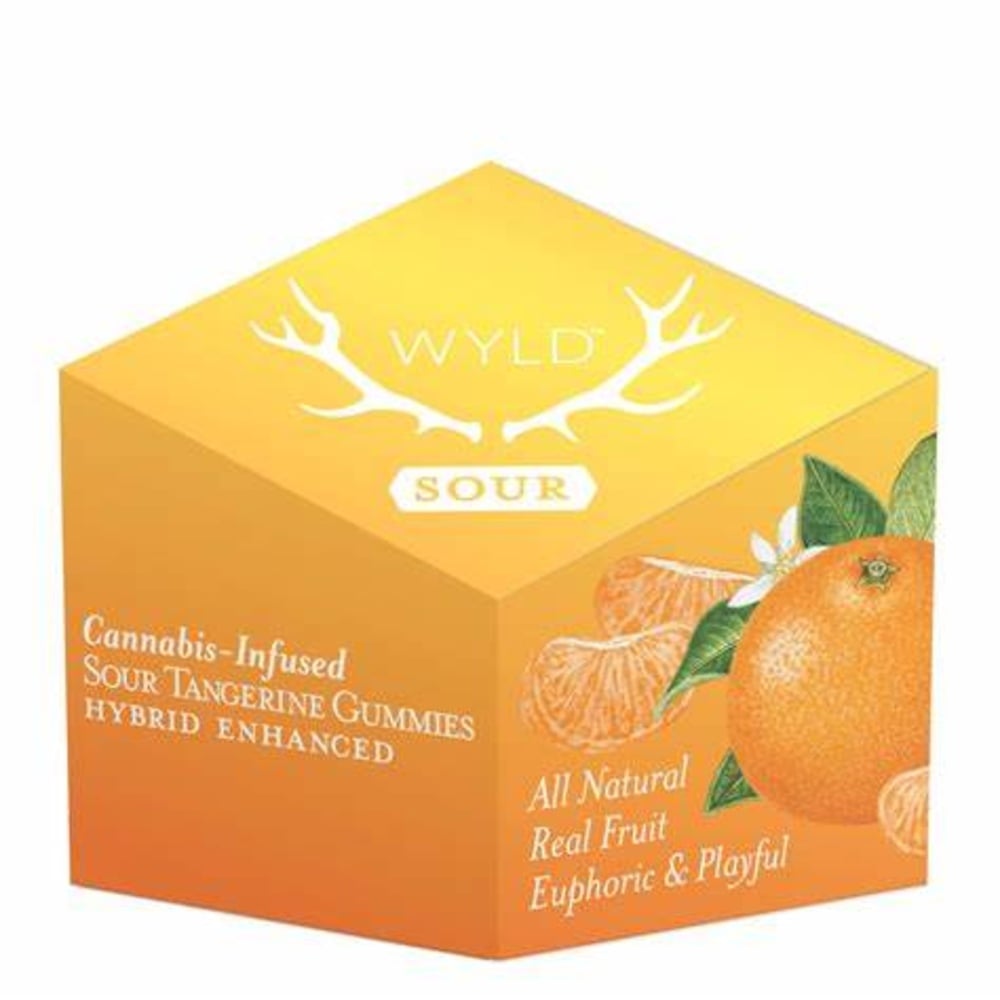 Sour Tangerine Hybrid Enhanced Gummies | 100mg