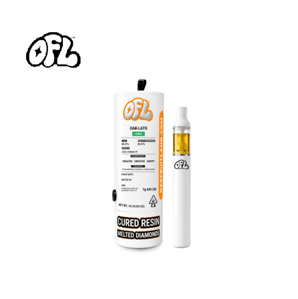 Oak-Lato 1g Cured Resin All In One