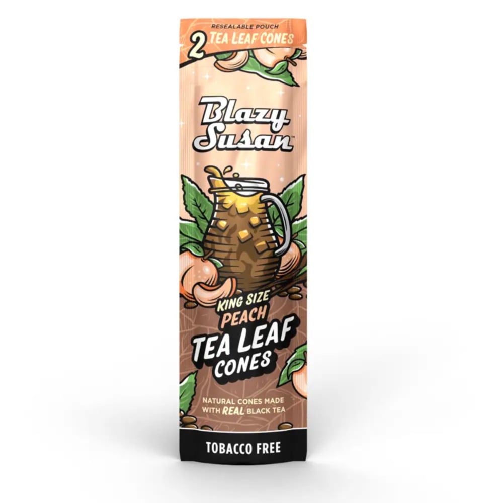 Blazy Susan Peach Tea Cones