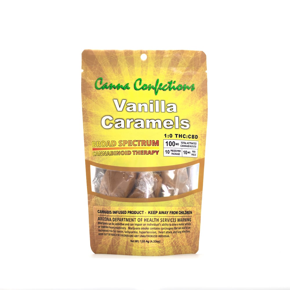 Vanilla Caramels - Sativa [10pk] (100mg)