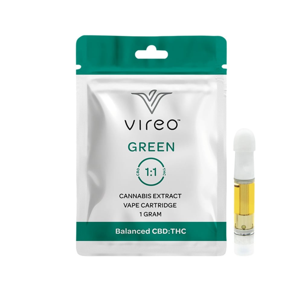 Green Distillate Vaporizer Cartridge [1000mg]