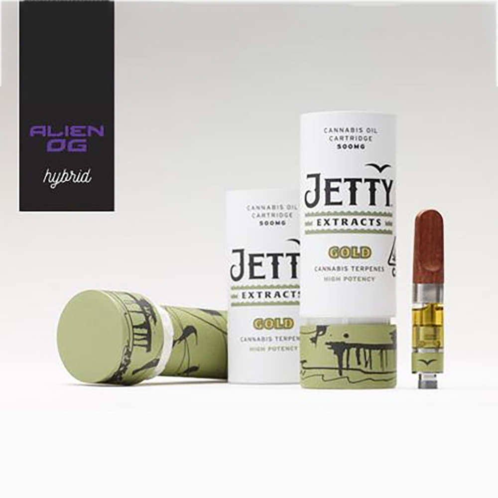 Alien OG Jetty Extracts Vape Cartridge Jane
