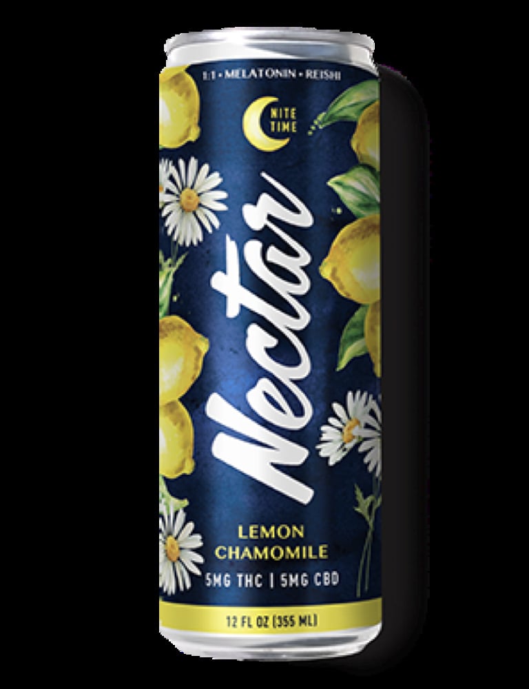 1:1 NiteTime Lemon Chamomile [12oz] (5mg CBD/5mg THC)