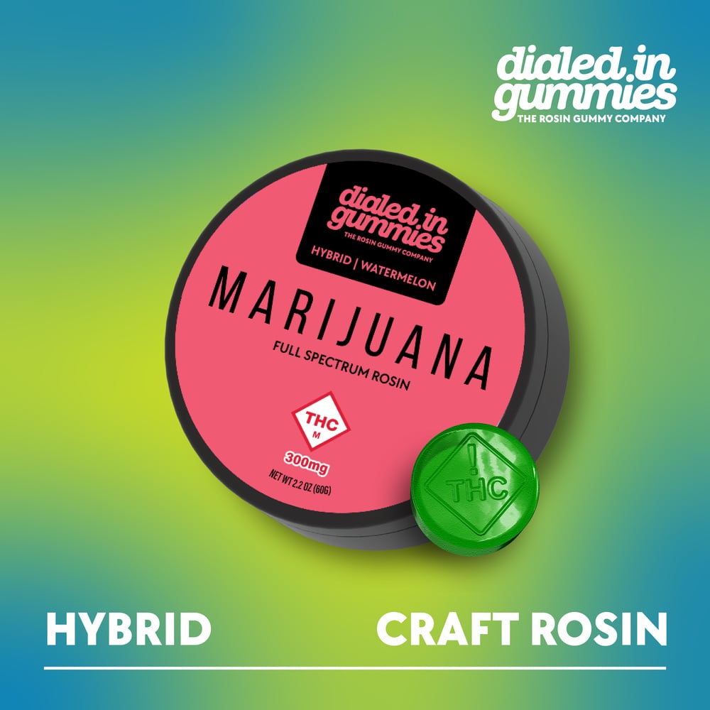 300mg - Strawberry - Rosin Gummies (10pk)