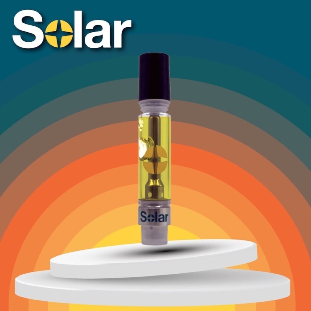 Solar Cannabis Co.  Red Raspberry Vape Cartridge