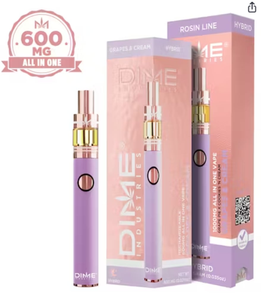 Grapes and Cream [600mg] All In One Device