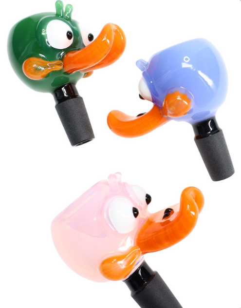 Glass Duck Bowl