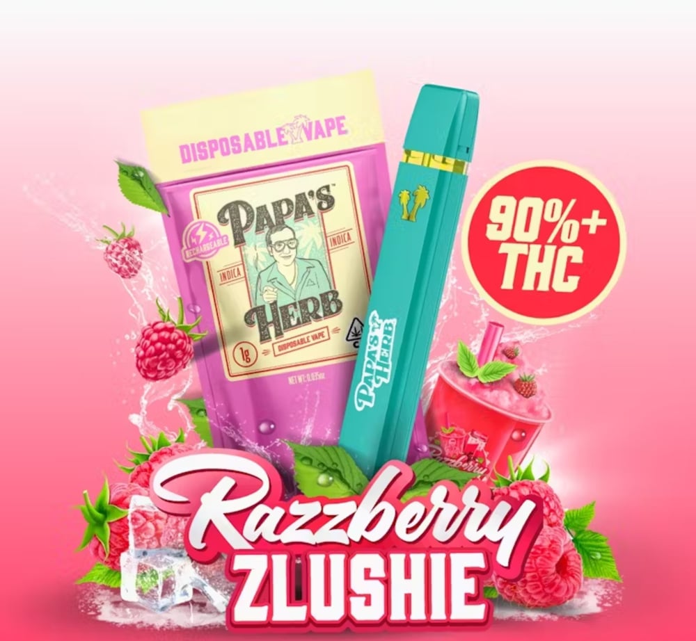 Razzberry Zlushie [1000mg]