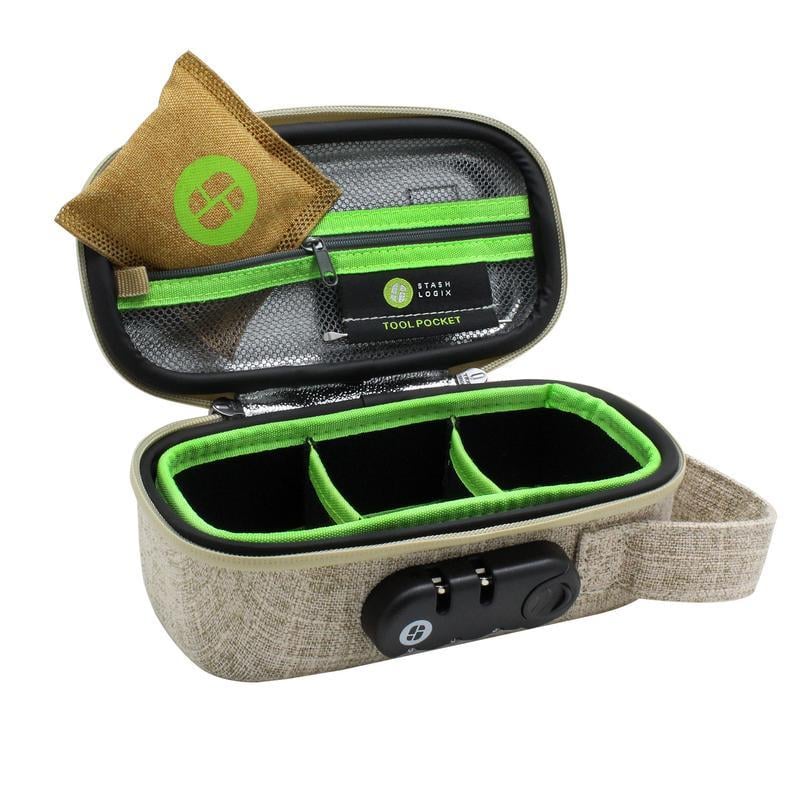 Silverton Natural Hemp [Small] Stash Logix Storage Bag Jane