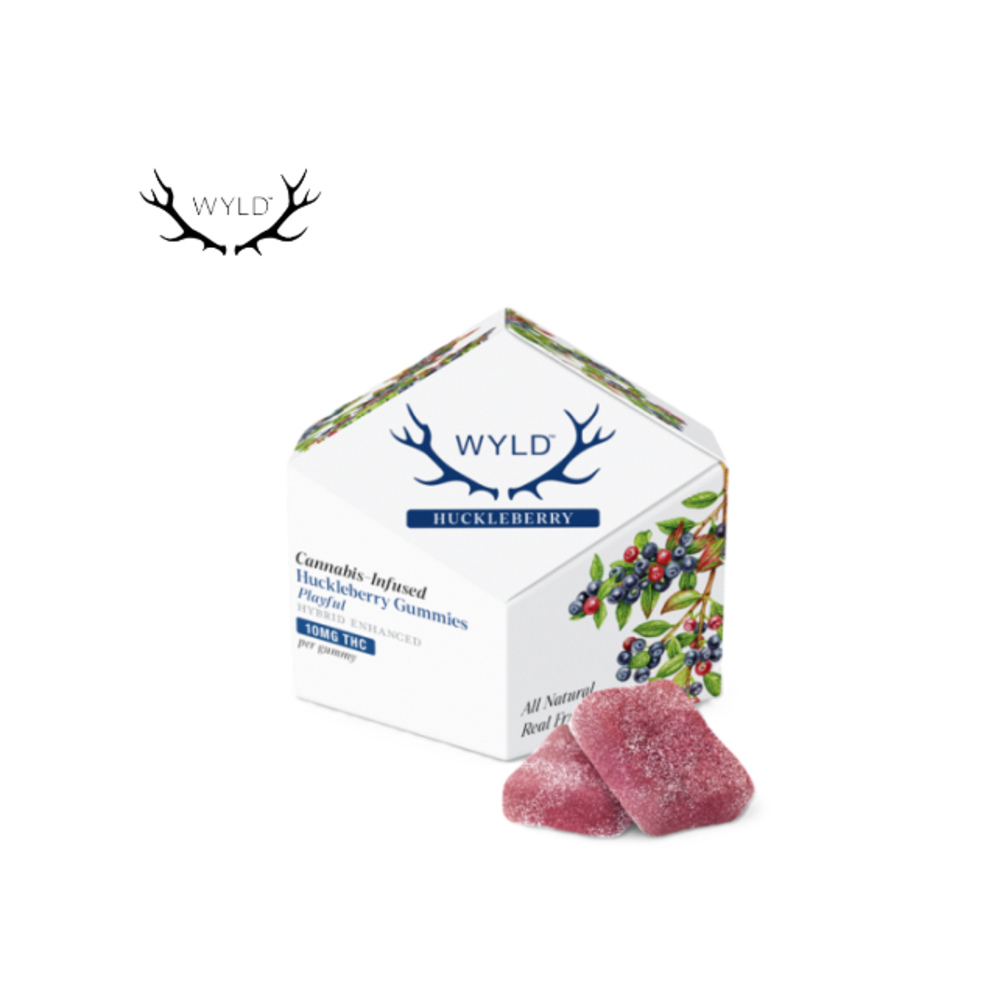 HUCKLEBERRY 100MG 10 PACK GUMMIES