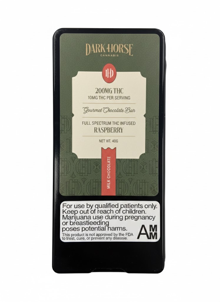 Milk Chocolate Raspberry (200mg)