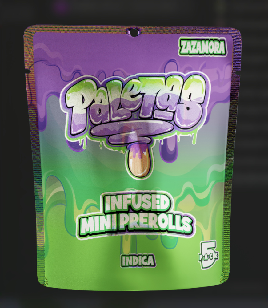 Paleta Infused Pre-Rolls Zazamora (I) 4g 5pk