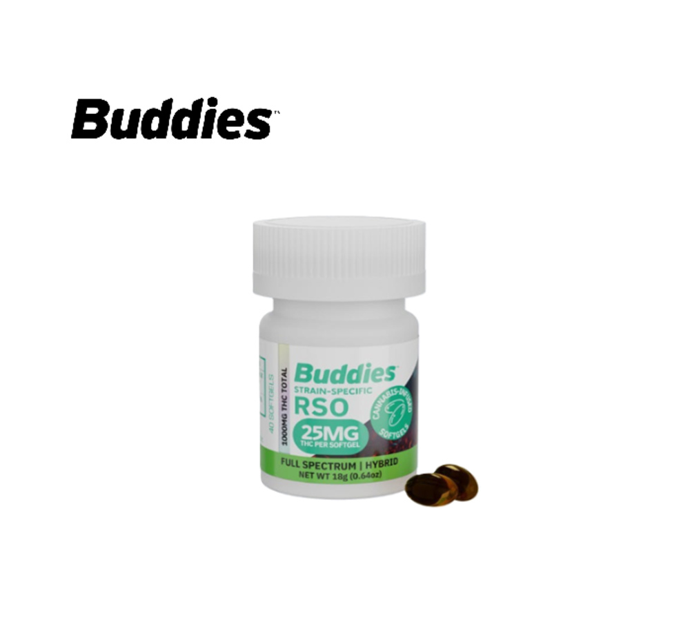 Hybrid 1000mg Rso 40 Pack Softgels