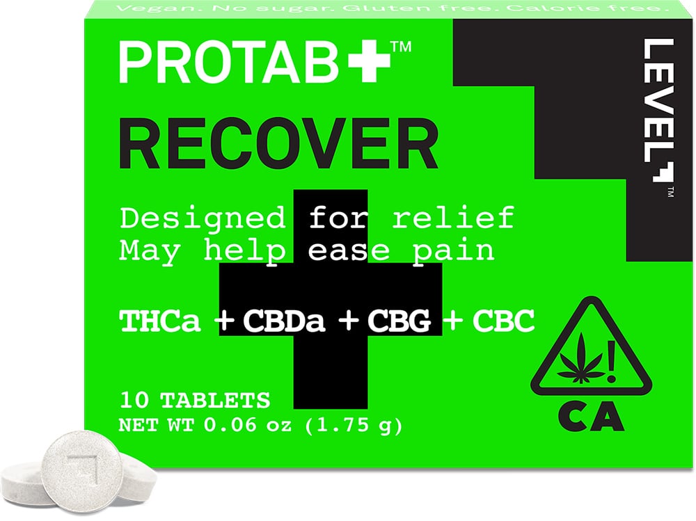 PROTAB+ RECOVER [10pk] (10mg THC/100mg THCa/100mg CBDa/50mg CBG/50mg CBC)