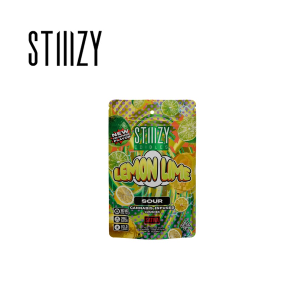 LEMON LIME SOUR 100MG 10 PACK GUMMIES
