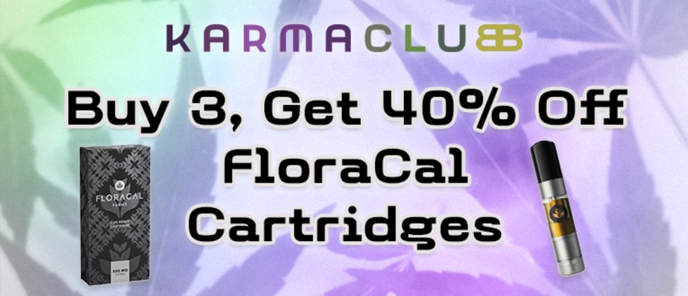 FloraCal Cartridges: Buy 3, Get 40% Off special