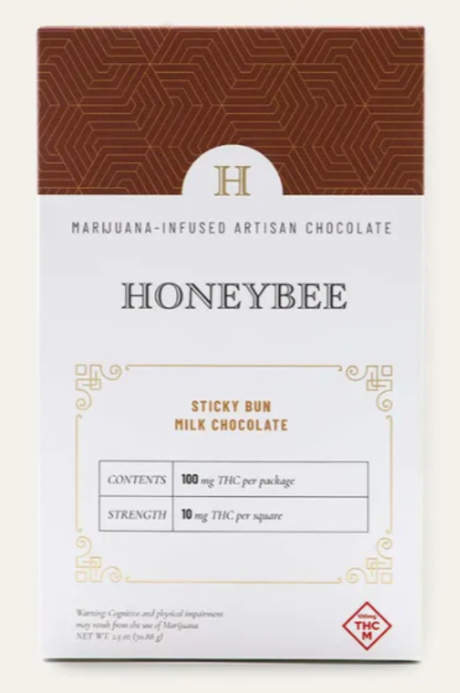 Sticky Bun Milk Chocolate [10pk] (100mg)