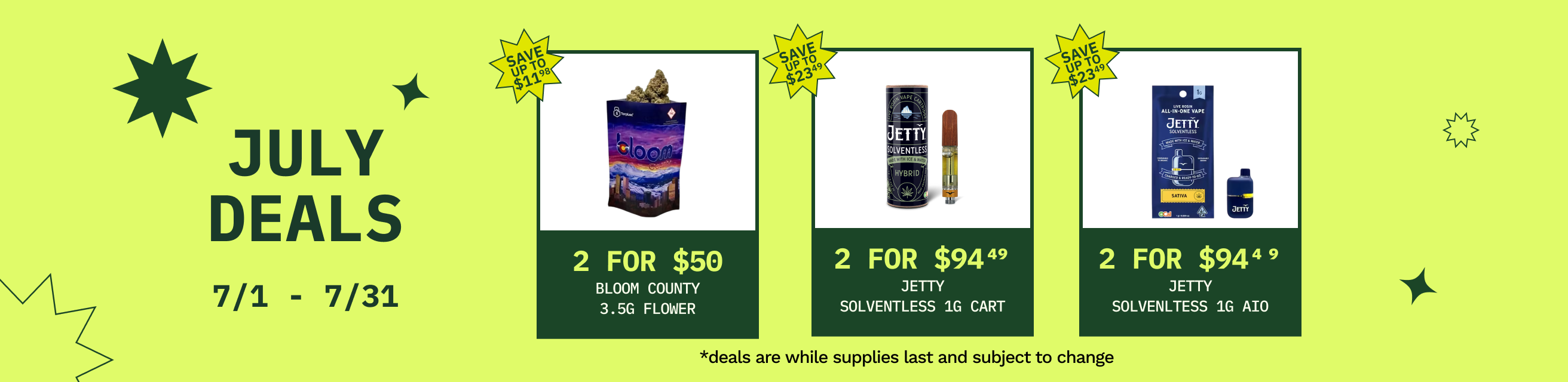 Green Dragon - Aspen Marketing Banner