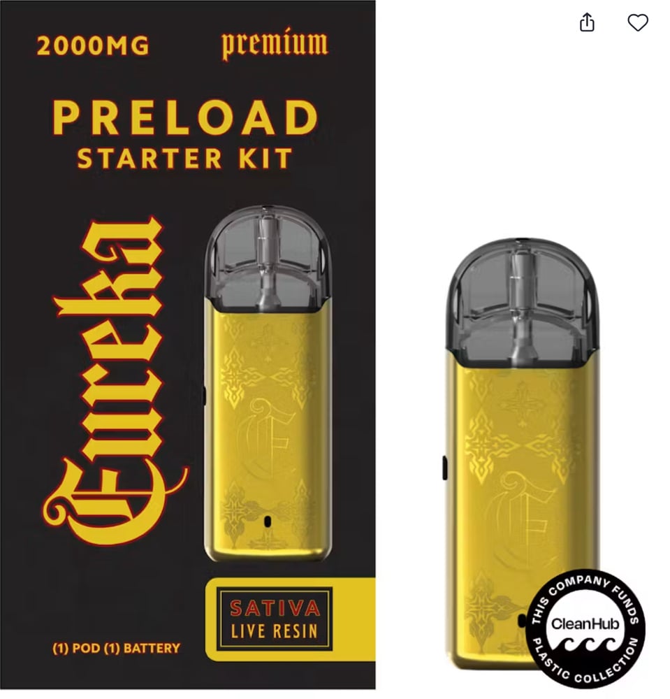 PRELOAD Starter Kit - 2g PREMIUM - Purple Haze