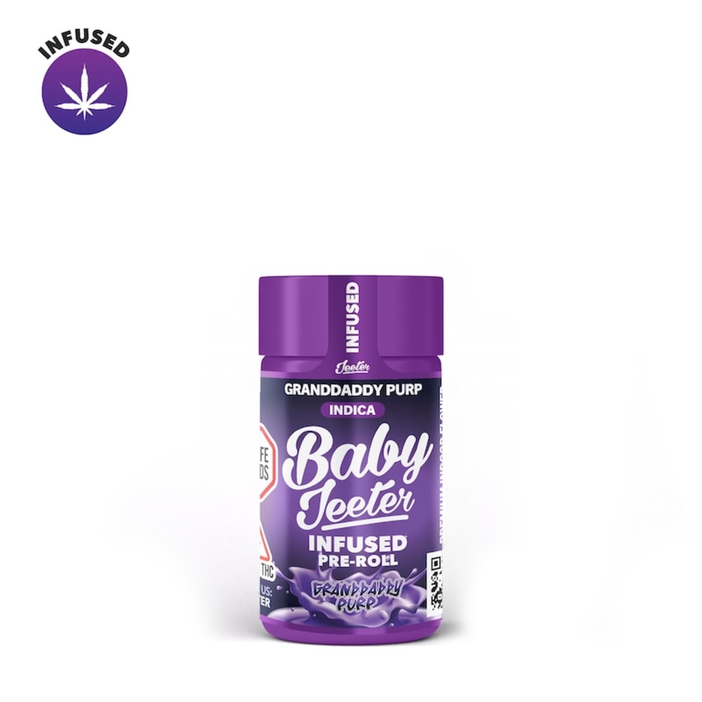 Jeeter - Granddaddy Purp (I) Infused Baby Jeeter 0.5g 5pk (2.5g)
