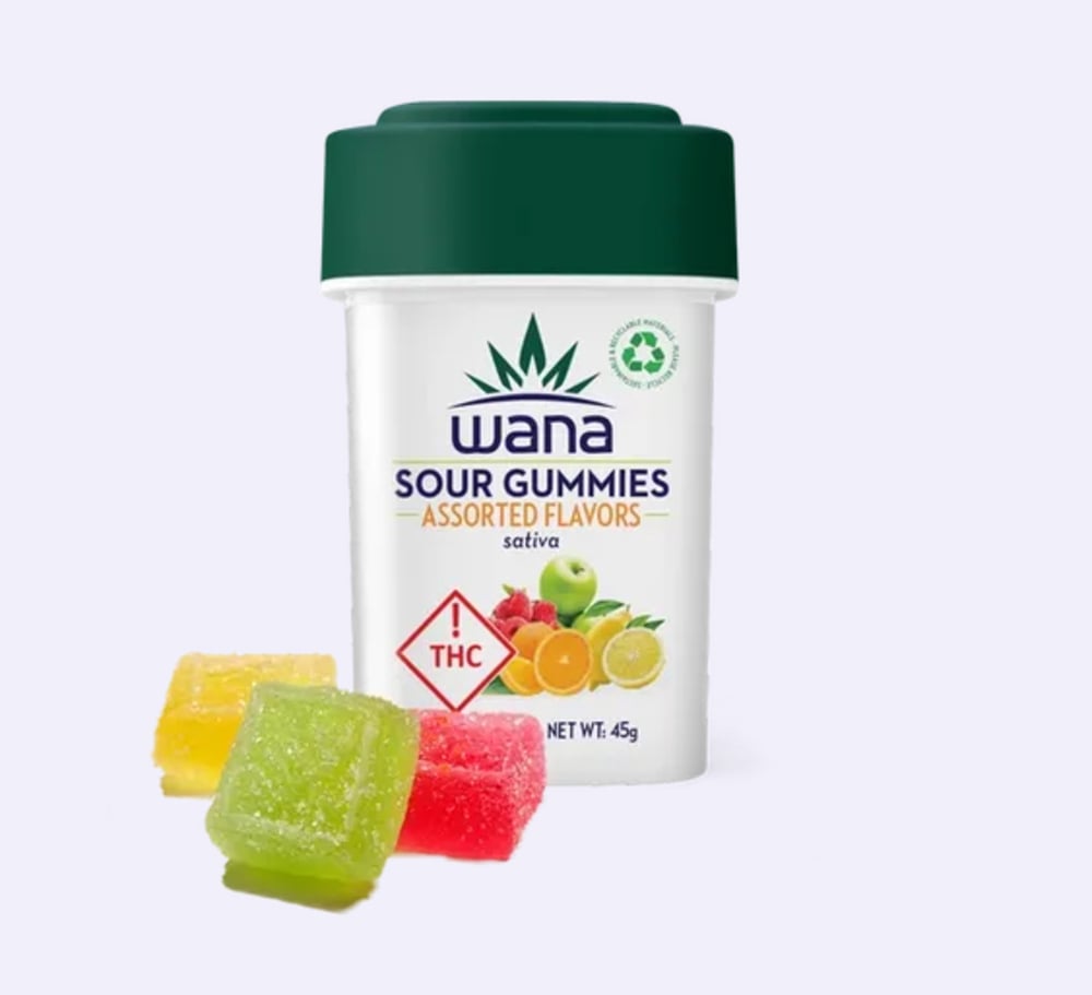WANA - ASSORTED SATIVA - GUMMIES - [100MG] - 10PK - SATIVA