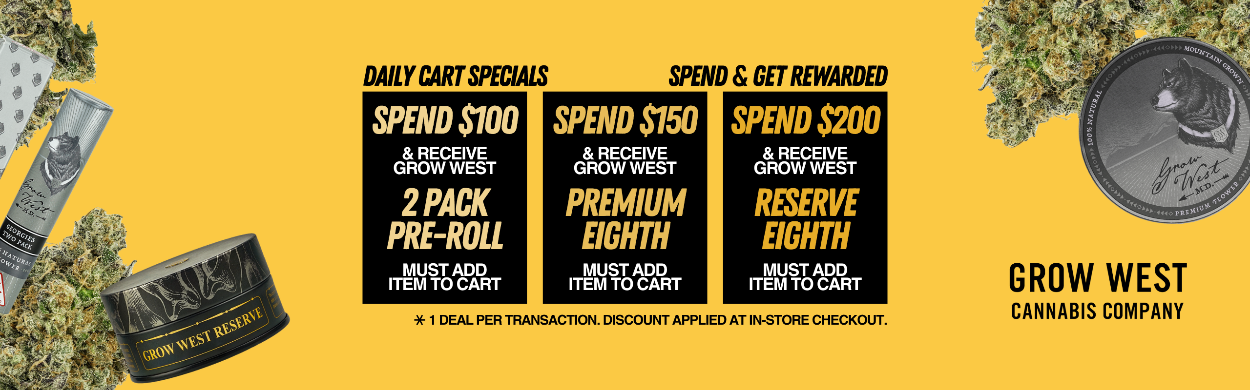 Grow West - Adult-Use Marketing Banner