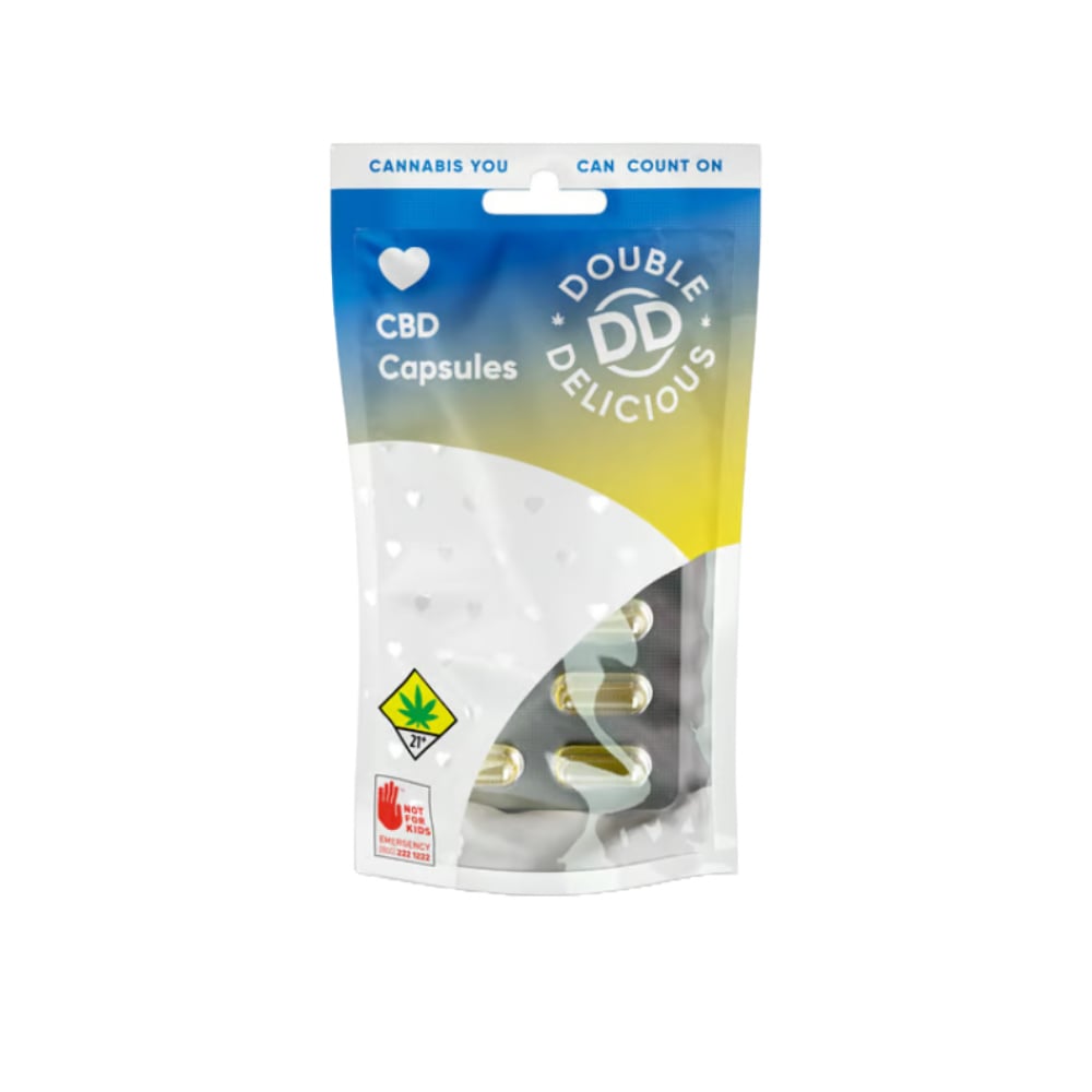 5:1 CBD:THC Capsules [10pk] (100mg CBD/20mg THC)