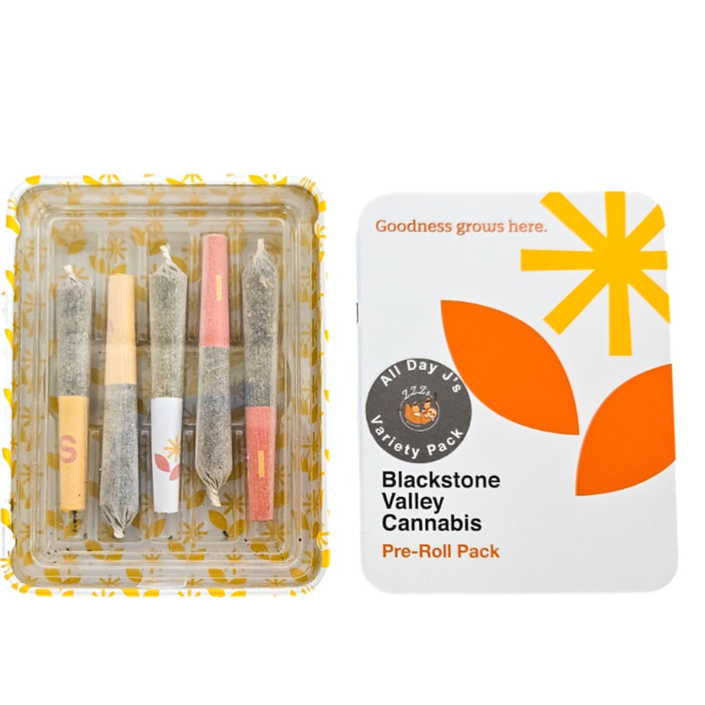 Blackstone Valley Cannabis - JAM Variety Pack Pre-Roll 0.5g 5pk (2.5g) Blackstone Valley Cannabis - JAM Variety Pack Pre-Roll 0.5g 5pk (2.5g)
