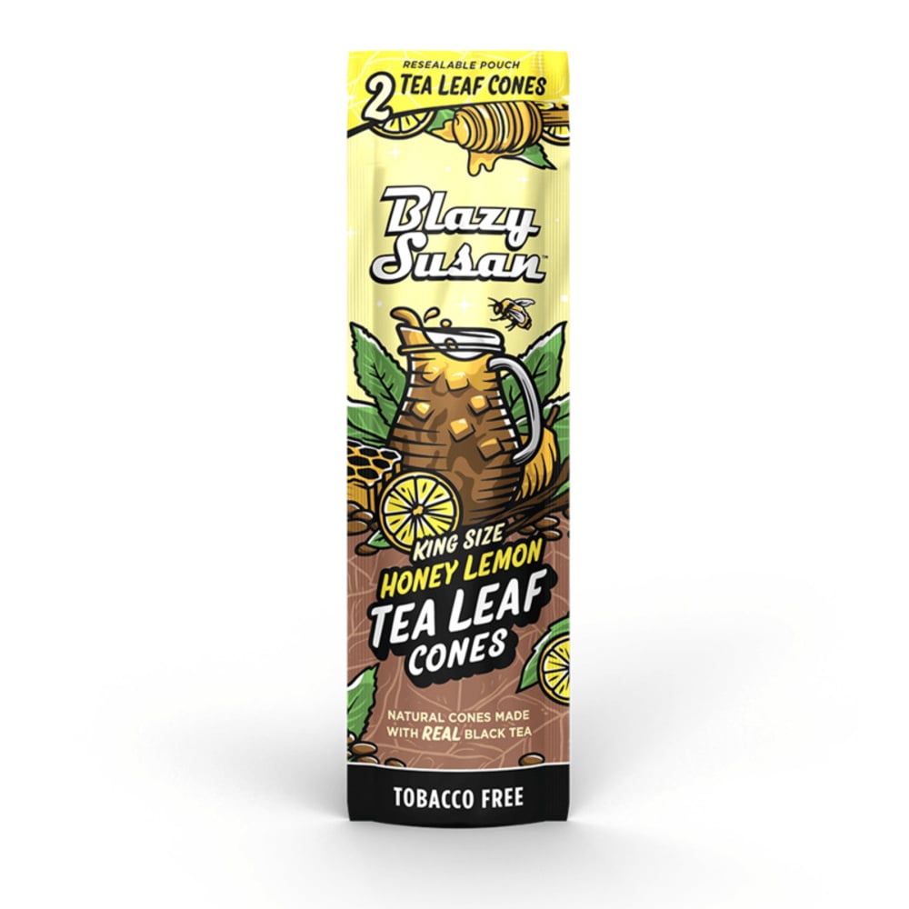 Honey Lemon Tea Leaf Cones - 2pk